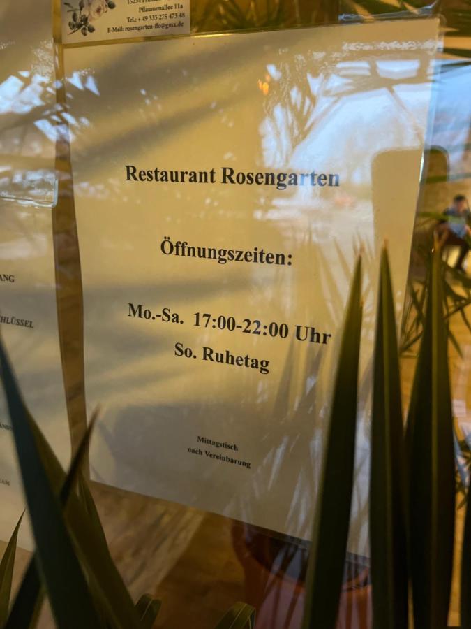 Hotel Rosengarten Франкфурт/Одер Экстерьер фото